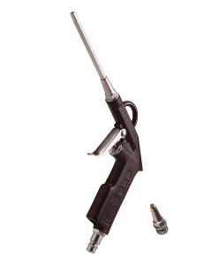 Air blow gun with long and short nozzle